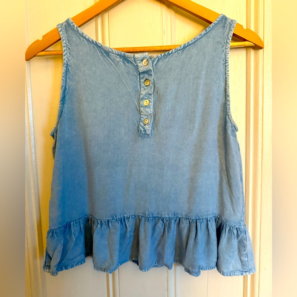 Cropped Flare Top